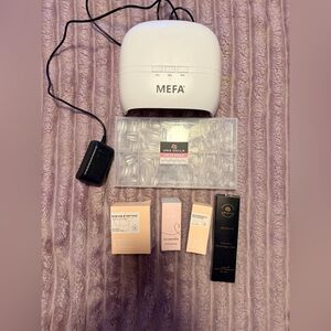 MEFA Nail Kit with Gel Polish and Accessories